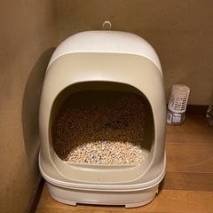 猫用トイレ　キャットタワー