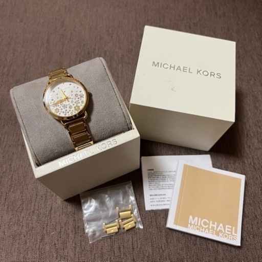 【超美品】【最終値下げ‼️】¥25000→¥10000 MICHAEL KORS 腕時計 マイケルコース MK