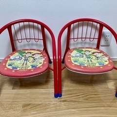 【無料】TOY STORY 子供用椅子　2個セット