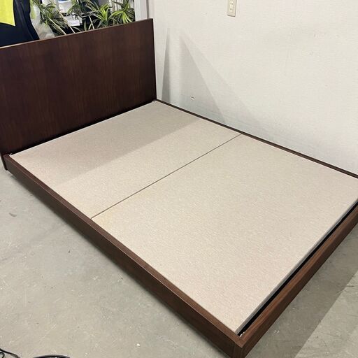 14609  FRANCEBED ダブルベッドフレーム   ◆大阪市内・東大阪市他 5,000円以上ご購入で無料配達いたします！◆ ※京都・高槻・枚方方面◆神戸・西宮・尼崎方面◆奈良方面、大阪南部方面　それぞれ条件付き無料配送あり！