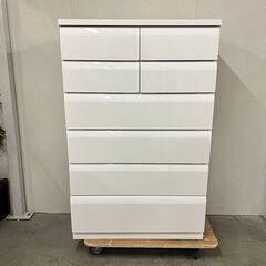 W 14601  NITORI 6段チェスト　小引き出し2つ   ◆大阪市内・東大阪市他 5,000円以上ご購入で無料配達いたします！◆ ※京都・高槻・枚方方面◆神戸・西宮・尼崎方面◆奈良方面、大阪南部方面　それぞれ条件付き無料配送あり！            
