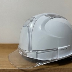 【取引中】ABSヘルメット ヴェンティー、防塵メガネセット