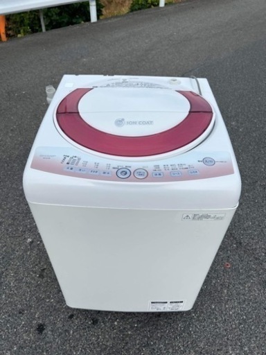 【 新品 】 ‍♀️☘️大阪市から阪南市まで配達設置無料‍♀️シャープ洗濯機7KG保証有り その他