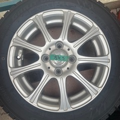 【商談中】14インチアルミ付きバリ山❗️スタッドレス165/65R14