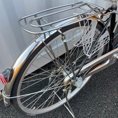 ブリヂストン自転車 27インチ カゴ/変速機/オートライト付 定価5.5万円