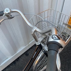 ブリヂストン自転車 27インチ カゴ/変速機/オートライト付 定価5.5万円