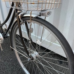 ブリヂストン自転車 27インチ カゴ/変速機/オートライト付 定価5.5万円
