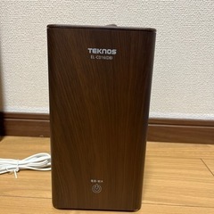 TEKNOS 超音波加湿器　1.0L木目調(ダークブラウン)