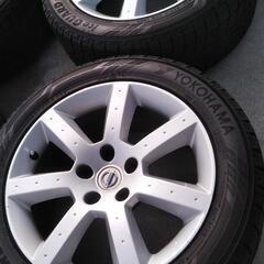 日産 Z33 フェアレディZ純正17インチホイール 4本 7.5J +30 8J +