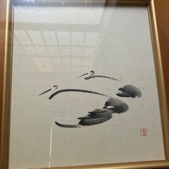鶴の絵