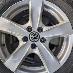 VWポロ用スタッドレスタイヤホイール付