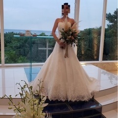 ワタベ　ウエディングドレス　7-9号&ブラウス&ベール等