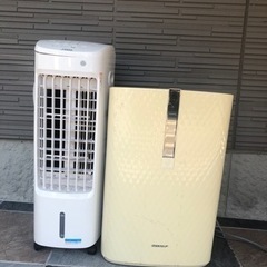 空気清浄機と冷風扇