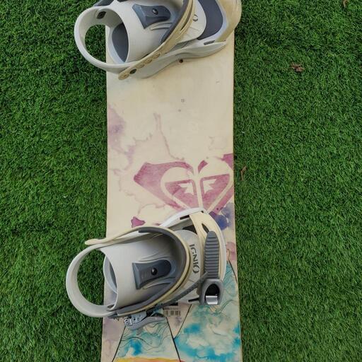 ROXY スノーボード ROXY スノーボードウェア フラワープリント 美品M
