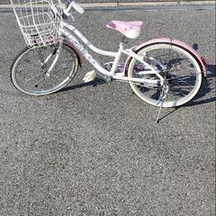 子供用自転車 20インチ 女の子の中古が安い！激安で譲ります・無料で  