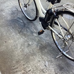 214 ヤマハ新機種電動アシスト自転車pas city27インチ ホワイトアルミ 