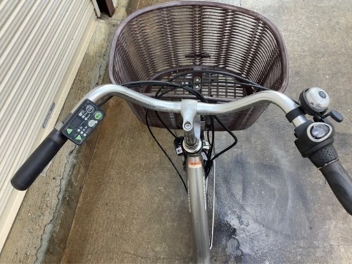 221 ヤマハ新機種電動アシスト自転車pas natura26インチ グレーアルミ