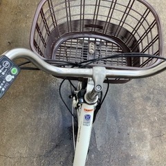 222 ヤマハ新機種電動アシスト自転車pas natura26インチパールホワイト