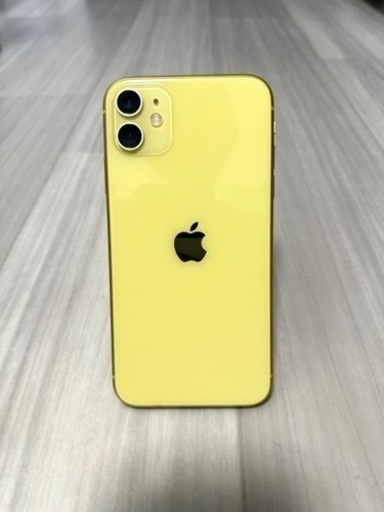 ◆取り引き済み◆iPhone 11 256GB イエロー