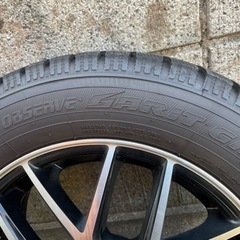 マツダデミオ(MAZDA2) 等に2022年製スタッドレスタイヤ アルミホイール付き4本セット