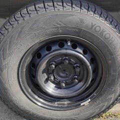 200系ハイエース着用　　４本セット　G075 LTヨコハマ　アイスガード195/80R15