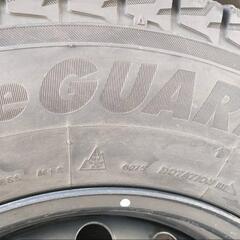 200系ハイエース着用　　４本セット　G075 LTヨコハマ　アイスガード195/80R15