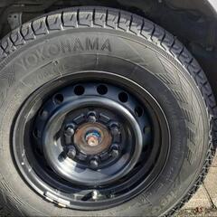 200系ハイエース着用　　４本セット　G075 LTヨコハマ　アイスガード195/80R15