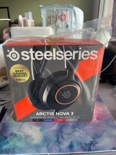Steelseries ゲーミングヘッド Arctis Nova 3 新品未開封