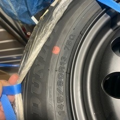 新品　アルミ付きダンロップスタッドレス！