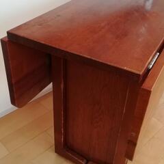 アンティーク 🇨🇦温もりの木 ダイニング 折畳式 テーブル