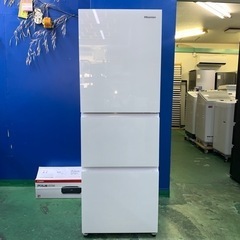 高年式】2022年式 283L Hisense 冷蔵庫 HR-GC28E2W 【公式通販】