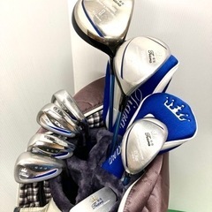 【SOLD OUT！】レディース◆Wilson ウィルソン Tiara ティアラ◆ゴルフクラブ セット NIKE ナイキ キャディーバッグ+豪華付属品多数付き