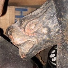 レトロ　アンティーク　ビンテージ　鋳物の井戸手押しポンプ