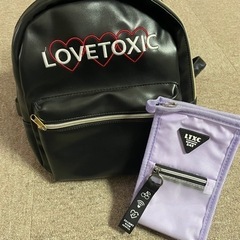 ラブトキ Lovetoxic  美品リュックと未使用ペンケース