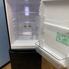 I517 ? 人気のブラック♪ MITSUBISHI 冷蔵庫 (146L) ⭐ 動作確認済 