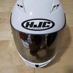 HJC(エイチジェイシー)バイクヘルメット フルフェイス ホワイ...