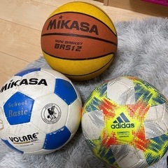 サッカーボール、バスケットボール、小学生用