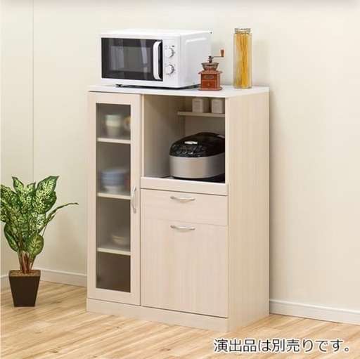 SALE❗️￥5500(税込) ニトリレンジ台(ブリエ NRE 10575 NA)キッチン 