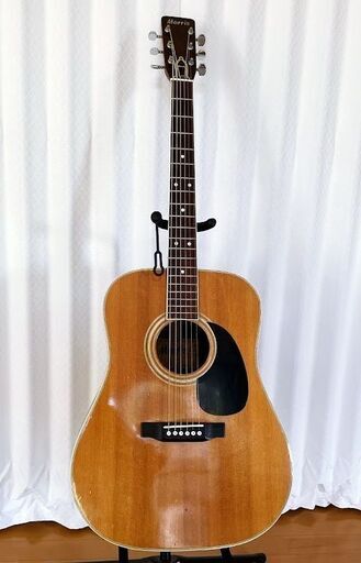 1973年製の貴重なモーリスW25アコースティックギター（手渡し希望）