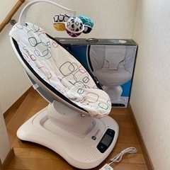 4Moms mamaroo 4.0 プラッシュ 電動バウンサー マルチ