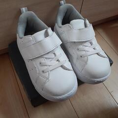 靴　白色　16cm