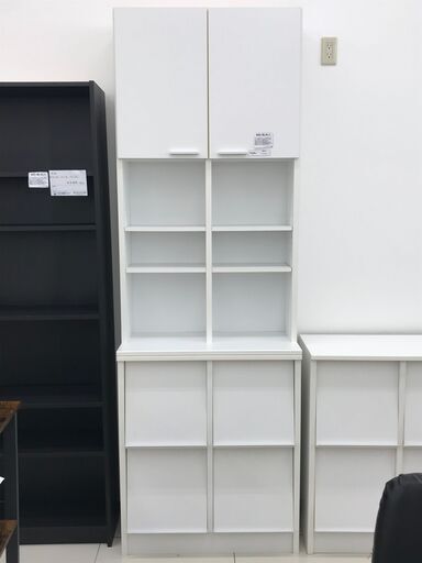 ☆ジモティ割あり☆ 家具その他 白 H175×D42×W84.5 クリーニング済み