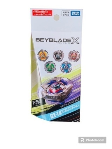 おもちゃ　【レア】01.シャークエッジ3-60LF 「BX-14 ランダムブースターVol.1 BEYBLADE X」
