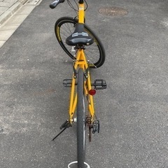 ハマー（黄色）クロスバイク（取引成立致しました） ハマー（黄色）クロスバイク（取引成立致しました）