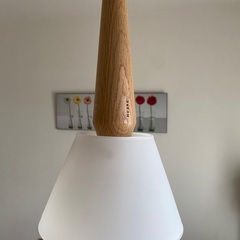 moare ティーポペンダント（オーク/乳白ガラス）ダクトレール用