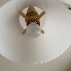 moare ティーポペンダント（オーク/乳白ガラス）ダクトレール用