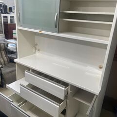 リサイクルショップどりーむ荒田店 No8836 食器棚 松田家具 スカイ 