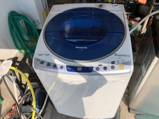 【リサイクルサービス八光】2011年製　パナソニック　NA-FS70H3-A [簡易乾燥機能付き洗濯機（7.0kg） ブルー]