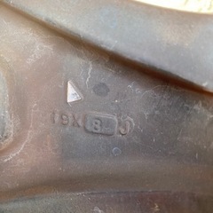 値下げしました‼️19インチアルミホイール 4本セット レアマイスター