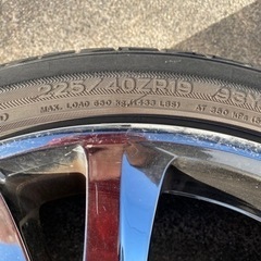 値下げしました‼️19インチアルミホイール 4本セット レアマイスター